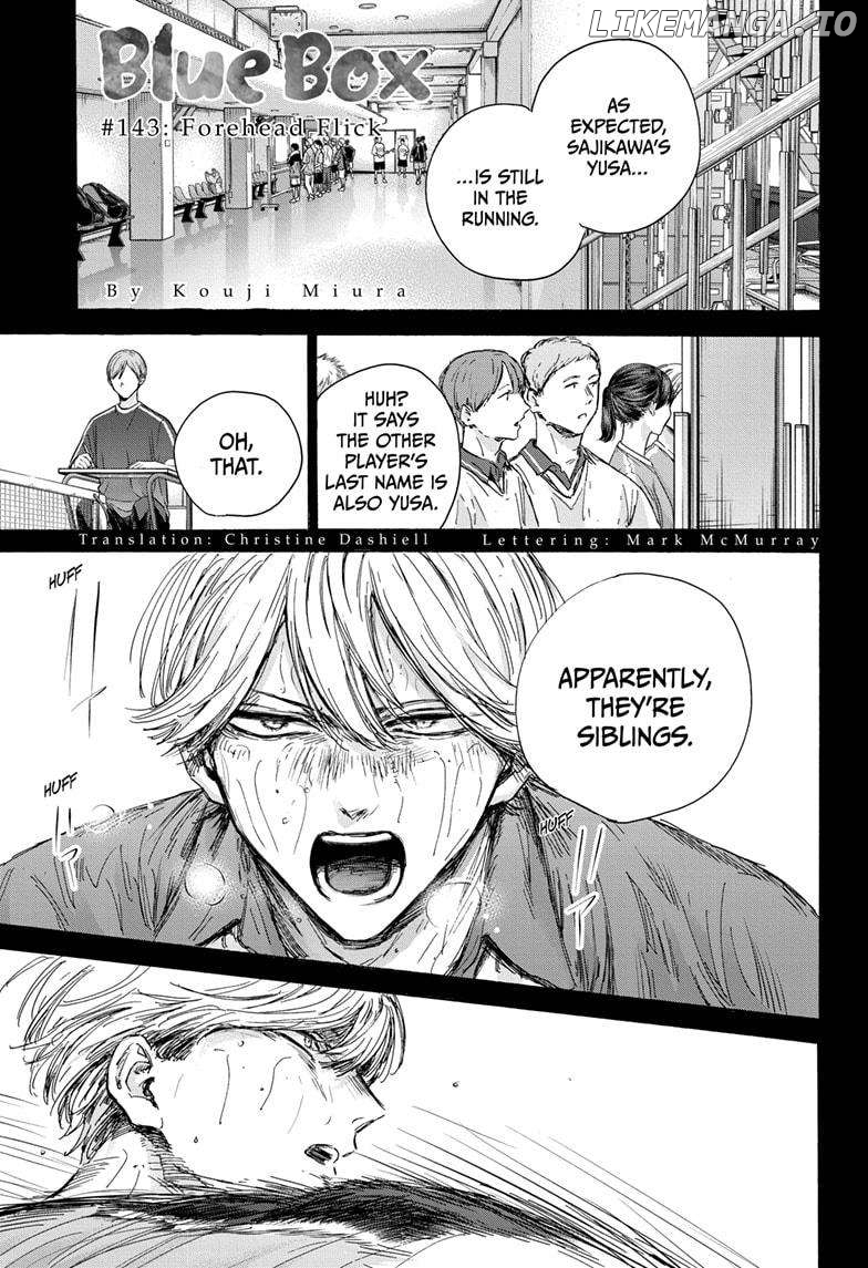 Blue Box, Chapter 143 image 01